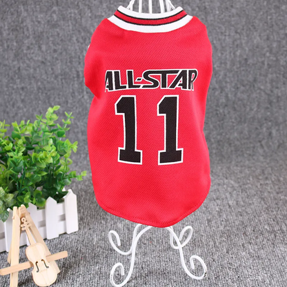 R16 JERSEY BASKETBALL PARA PERROS